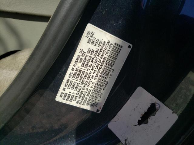 Photo 10 from auction – 2006 HONDA ODYSSEY EX with VIN 5FNRL387X6B068592