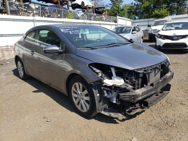 KIA FORTE EX 2014 with VIN KNAFX6A84E5222531 - Photo from auction