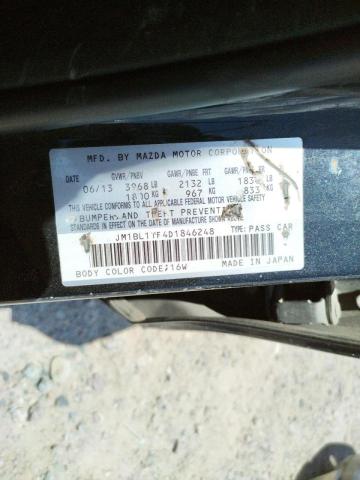 Photo 10 from auction – 2013 MAZDA 3 I with VIN JM1BL1TF4D1846248