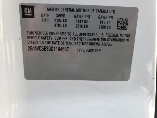 Photo 10 from auction – 2012 CHEVROLET IMPALA with VIN 2G1WC5E39C1184647