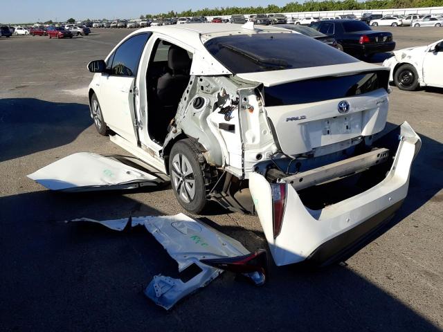 Photo 3 from auction – 2017 TOYOTA PRIUS with VIN JTDKBRFUXH3054899