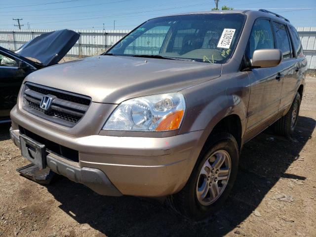 Photo 2 from auction – 2003 HONDA PILOT EXL with VIN 2HKYF18633H556536