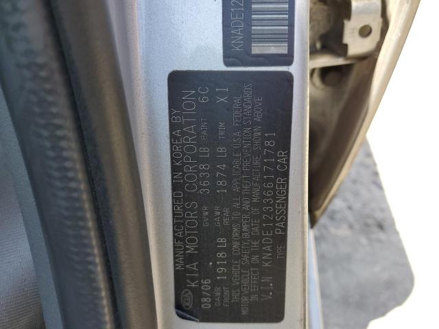 صورة رقم 10 من المزاد - 2006 KIA RIO مع VIN KNADE123366171781