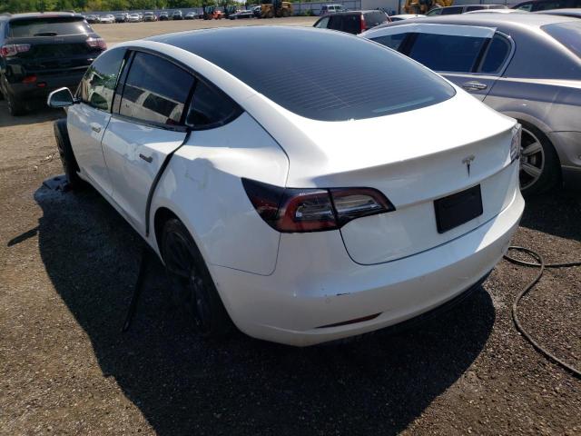 Photo 3 from auction – 2021 TESLA MODEL 3 with VIN 5YJ3E1EA2MF031280