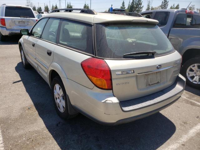 Photo 3 from auction – 2005 SUBARU LEGACY OUT with VIN 4S4BP61C557318402