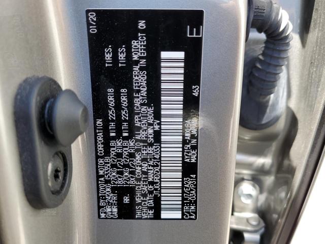 Photo 10 from auction – 2020 LEXUS NX 300H with VIN JTJGJRDZXL2140331