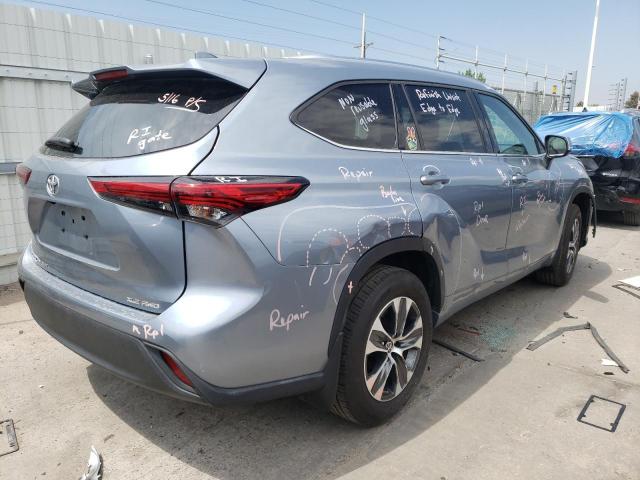 Photo 4 from auction – 2021 TOYOTA HIGHLANDER with VIN 5TDHZRBH5MS083315