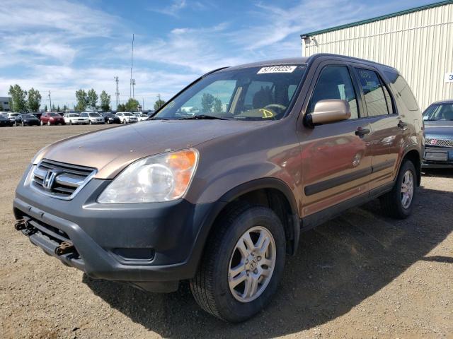 Photo 2 from auction – 2002 HONDA CR-V EX with VIN JHLRD78802C806908