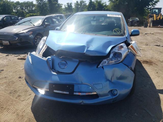 Photo 9 from auction – 2013 NISSAN LEAF S with VIN 1N4AZ0CP7DC423610