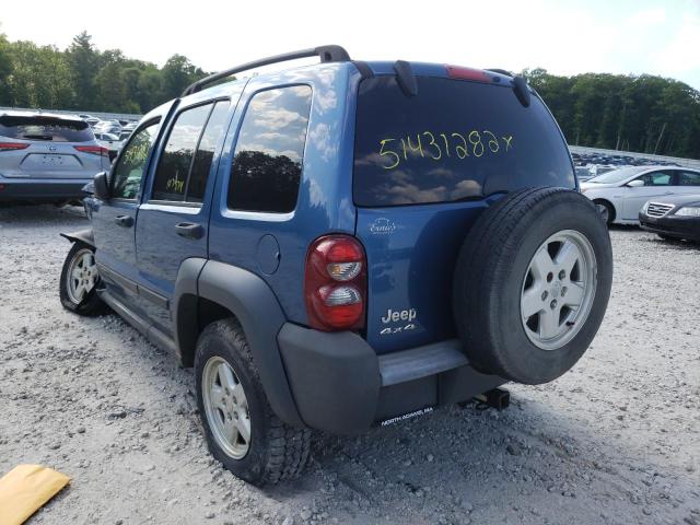 Photo 3 from auction – 2006 JEEP LIBERTY with VIN 1J4GL48K06W179207