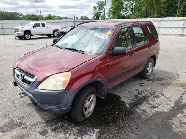 Photo 2 from auction – 2004 HONDA CR-V LX with VIN SHSRD78434U243846