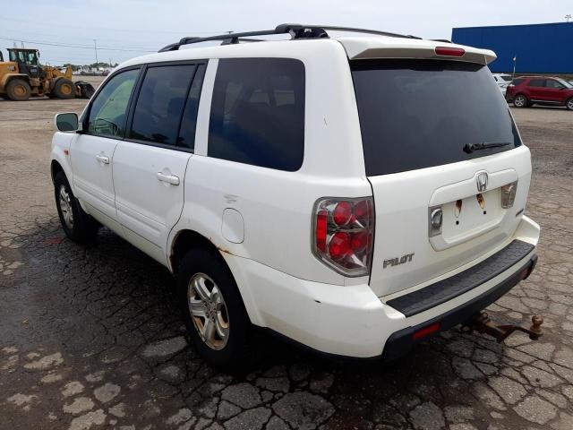 Photo 3 from auction – 2008 HONDA PILOT LX with VIN 5FNYF18108B501990