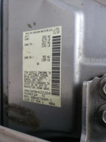 Photo 10 from auction – 2011 NISSAN ALTIMA BAS with VIN 1N4AL2AP2BN432104