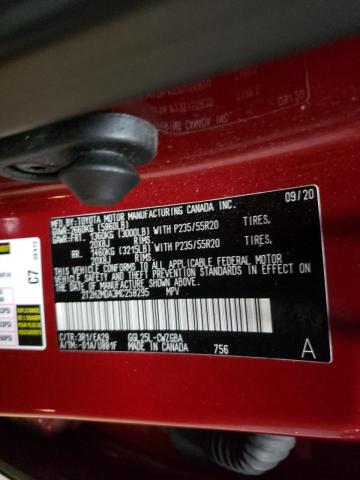 Photo 10 from auction – 2021 LEXUS RX 350 with VIN 2T2HZMDA3MC258295