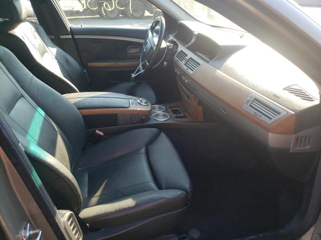 Photo 5 from auction – 2006 BMW 750 LI with VIN WBAHN83576DT34003