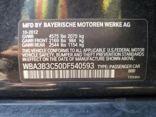 Photo 10 from auction – 2013 BMW 328 XI with VIN WBA3B3C50DF540593