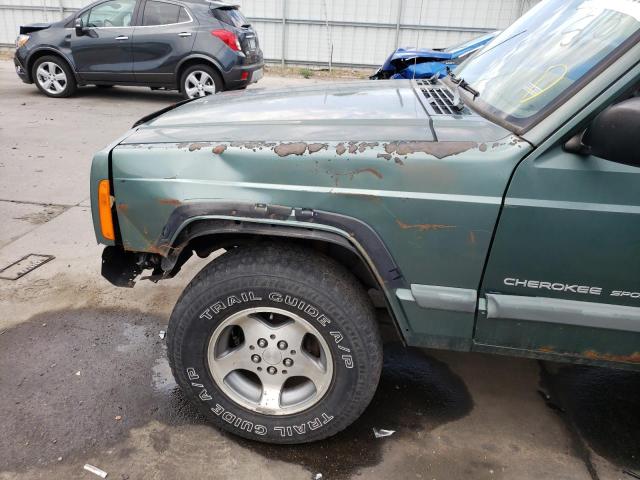 Photo 9 from auction – 2000 JEEP CHEROKEE S with VIN 1J4FF48SXYL238688
