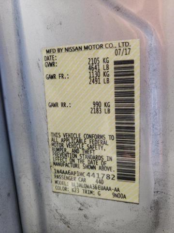 Photo 10 from auction – 2017 NISSAN MAXIMA 3.5 with VIN 1N4AA6AP1HC441782