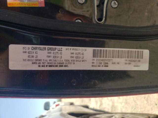 Photo 10 from auction – 2015 DODGE CHARGER SE with VIN 2C3CDXBG5FH729771
