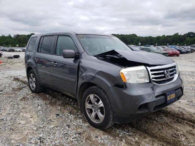HONDA PILOT EXL 2012 with VIN 5FNYF4H5XCB047535 - Photo from auction