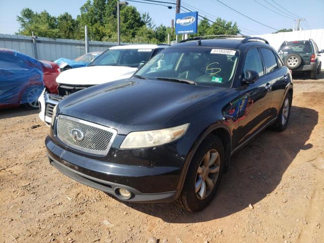 Photo 2 from auction – 2005 INFINITI FX35 with VIN JNRAS08W35X213062