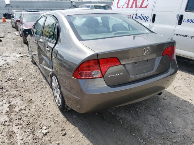 Photo 3 from auction – 2008 HONDA CIVIC LX with VIN 2HGFA15528H340180