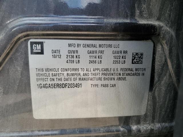 Photo 10 from auction – 2013 BUICK LACROSSE with VIN 1G4GA5ER8DF203491