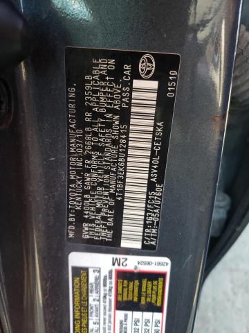 Photo 10 from auction – 2011 TOYOTA CAMRY BASE with VIN 4T1BF3EK6BU128415
