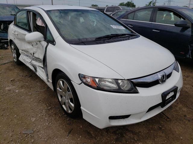 Photo 1 from auction – 2011 HONDA CIVIC LX with VIN 19XFA1F5XBE014319