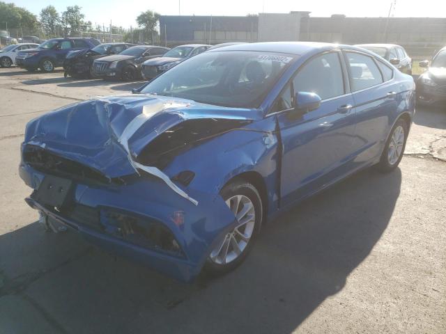 Photo 2 from auction – 2020 FORD FUSION SE with VIN 3FA6P0HD6LR109067