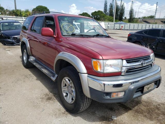 TOYOTA 4RUNNER SR 2001 with VIN JT3GN86R510194051 - Photo from auction