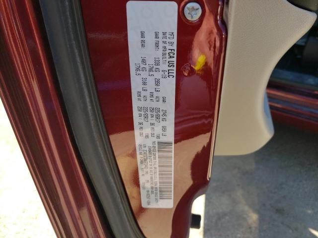 Photo 10 from auction – 2019 DODGE GRAND CARA with VIN 2C4RDGCGXKR724431