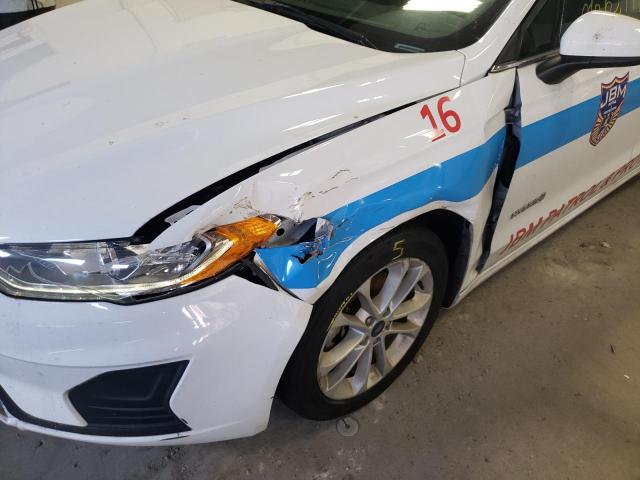 Photo 9 from auction – 2019 FORD FUSION SE with VIN 3FA6P0LU0KR137548