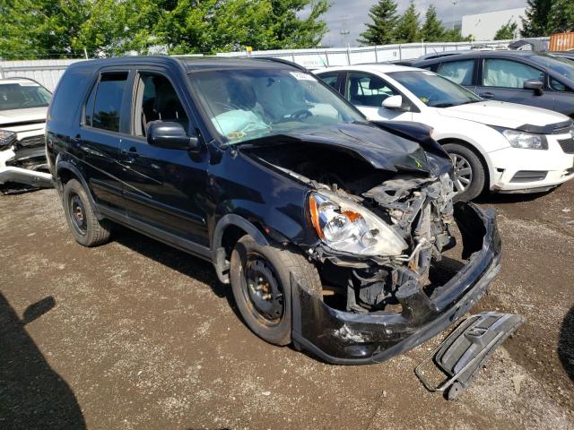 HONDA CR-V SE 2005 with VIN JHLRD78955C812572 - Photo from auction