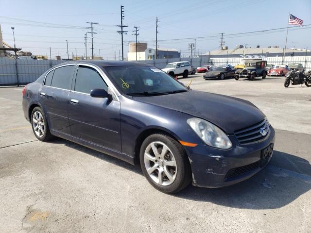 INFINITI G35 2005 with VIN JNKCV51E45M201534 - Photo from auction