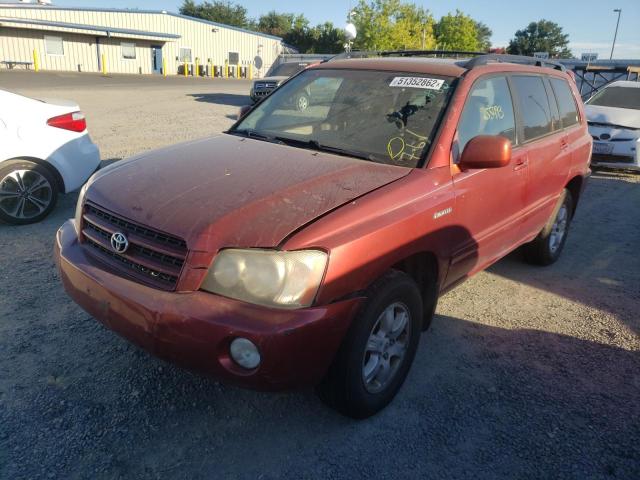 Photo 2 from auction – 2003 TOYOTA HIGHLANDER with VIN JTEHF21A930124398