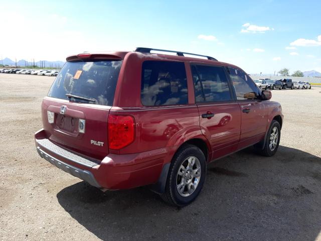 Photo 4 from auction – 2005 HONDA PILOT EXL with VIN 2HKYF18635H565188