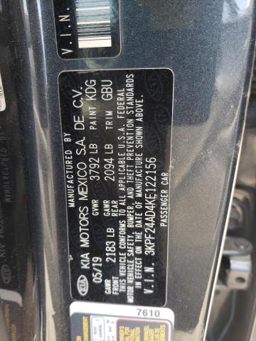 Photo 10 from auction – 2019 KIA FORTE FE with VIN 3KPF24AD4KE122156