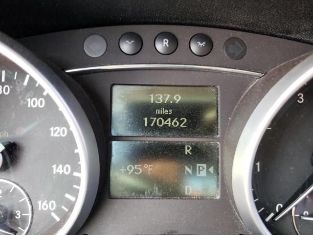 Photo 8 from auction – 2007 MERCEDES-BENZ ML 350 with VIN 4JGBB86E17A210210