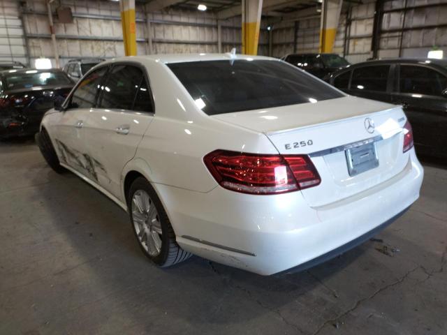 Photo 3 from auction – 2014 MERCEDES-BENZ E 250 BLUE with VIN WDDHF9HB3EA979189