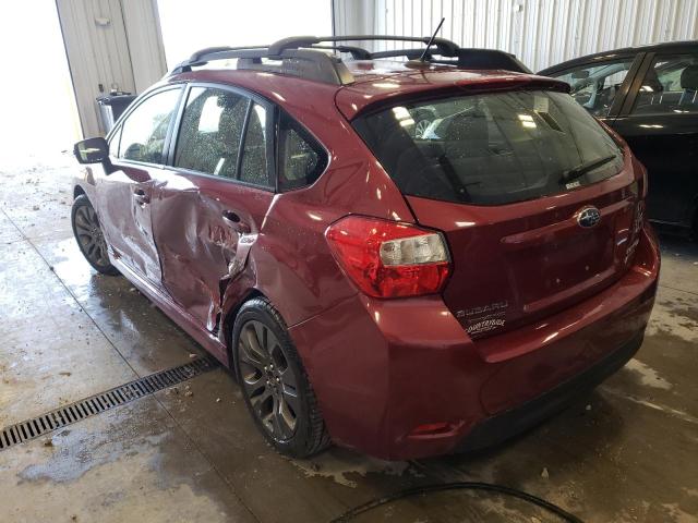 Photo 3 from auction – 2015 SUBARU IMPREZA SP with VIN JF1GPAY67F8235584