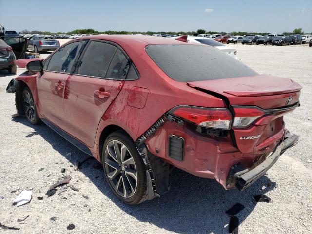 Photo 3 from auction – 2021 TOYOTA COROLLA SE with VIN 5YFS4MCE6MP080766