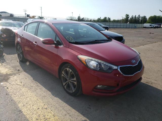 KIA FORTE EX 2015 with VIN KNAFZ4A88F5363683 - Photo from auction