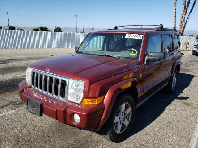 Photo 2 from auction – 2007 JEEP COMMANDER with VIN 1J8HG48P77C610762