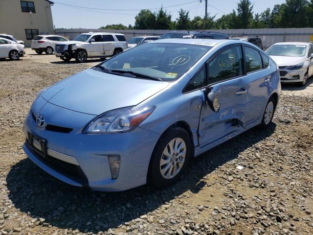 Photo 2 from auction – 2012 TOYOTA PRIUS PLUG with VIN JTDKN3DP7C3023104