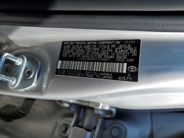 Foto 10 de la subasta – 2012 TOYOTA SCION XD con VIN JTKKU4B49C1019657
