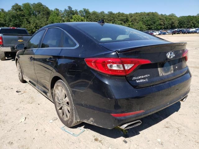 Photo 3 from auction – 2016 HYUNDAI SONATA SPO with VIN 5NPE34AF5GH311315