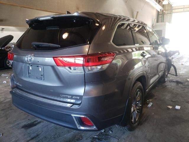 Photo 4 from auction – 2017 TOYOTA HIGHLANDER with VIN 5TDDZRFH3HS462327