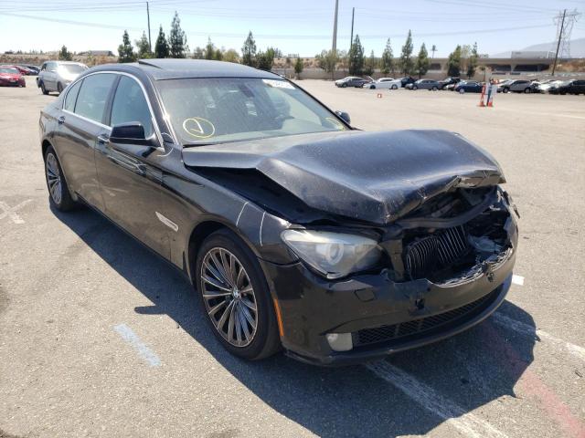 BMW 750LI 2011 with VIN WBAKB8C52BCY66838 - Photo from auction