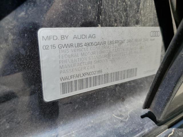Photo 10 from auction – 2015 AUDI A4 PREMIUM with VIN WAUFFAFLXFN032155